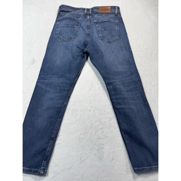 Alesbury Kings Canyon Jeans Mid Indigo Straight Fit Stretch Denim 31x30 - Picture 7 of 12